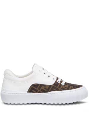 Fendi Sneakers met vlakken - Wit