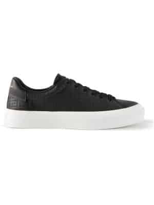 Givenchy - Perforated Leather Sneakers - Men - Black - EU 39