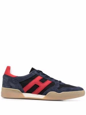 Hogan H357 lace-front sneakers - Blauw