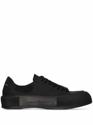 Alexander McQueen Deck Plimsoll sneakers - Zwart