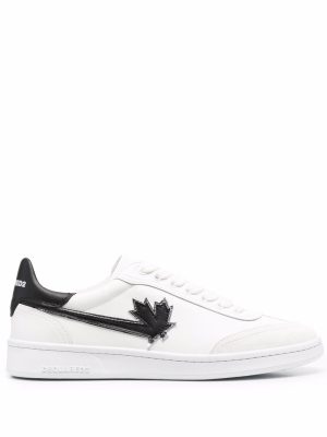 Dsquared2 Sneakers met logopatch - Wit