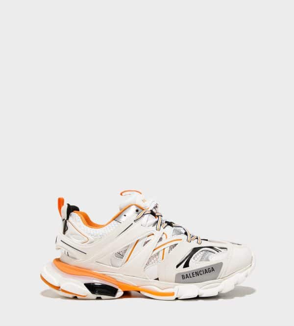 BALENCIAGA Track Sneaker White Orange