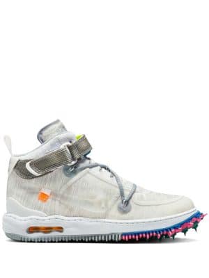 Nike X Off-White Air Force 1 high-top sneakers - Wit