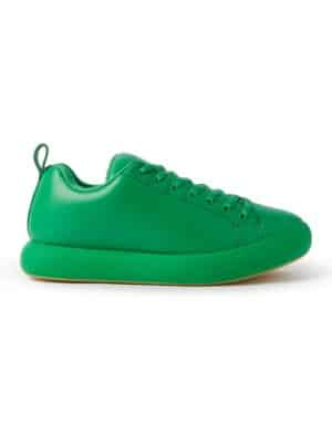 Bottega Veneta - Leather Sneakers - Men - Green - EU 44
