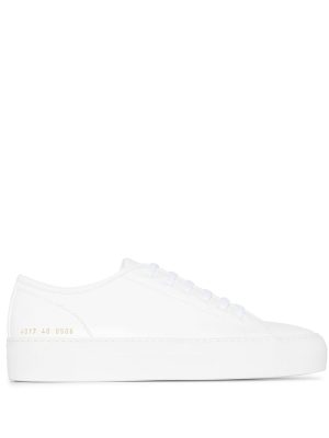 Common Projects White Tournament leather sneakers - Wit