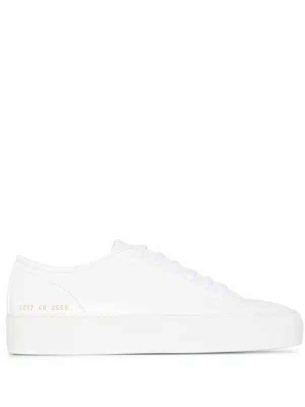 Common Projects White Tournament leather sneakers - Wit