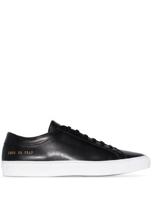 Common Projects black white Original Achilles Leather Sneakers - Zwart