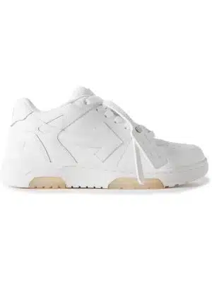 Off-White - Out of Office Leather Sneakers - Men - White - EU 40