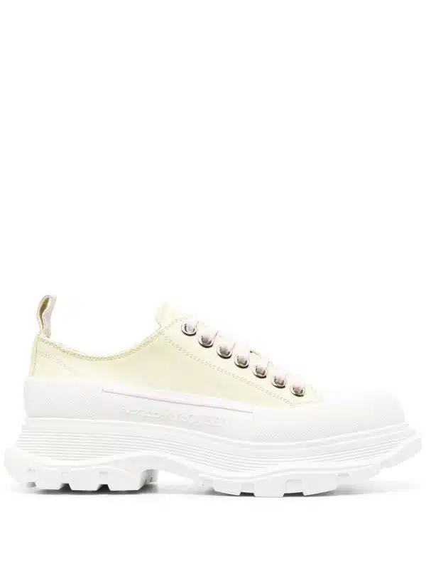 Alexander McQueen Tread Slick chunky sneakers - Geel