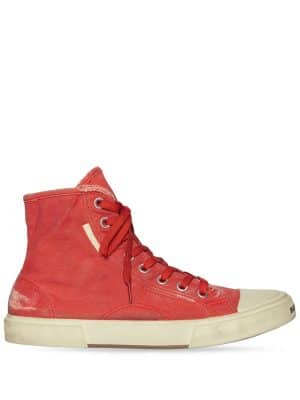 Balenciaga Paris high-top sneakers - Rood