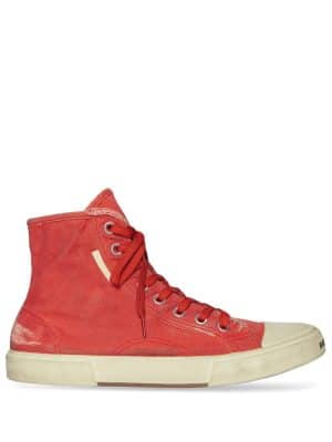 Balenciaga Paris high-top sneakers - Rood