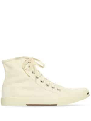 Balenciaga Paris high-top sneakers - Wit