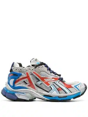 Balenciaga Runner sneakers met vlakken - Grijs