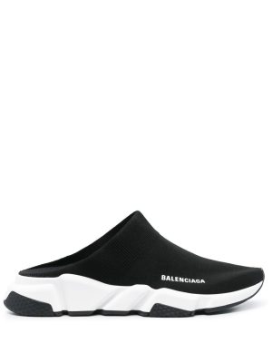 Balenciaga Speed ML slip-on sneakers - Zwart