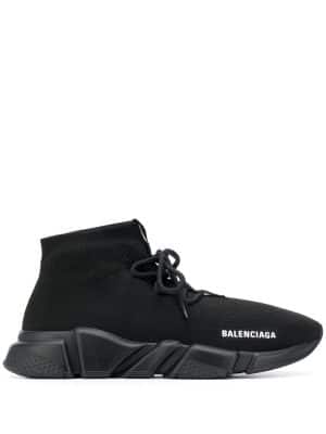 Balenciaga Speed vetersneakers - Zwart