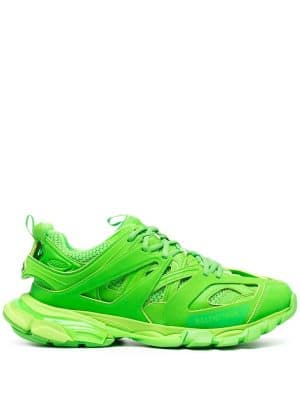 Balenciaga Track sneakers met vlakken - Groen