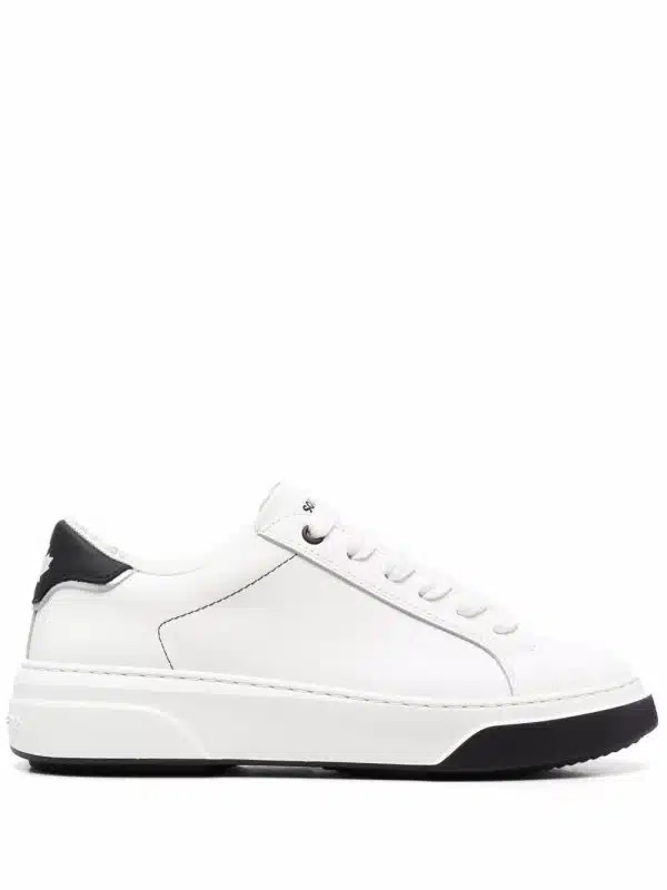 Dsquared2 Leren sneakers - Wit