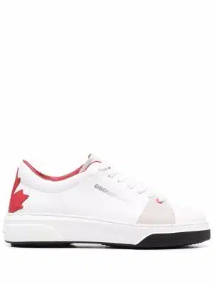 Dsquared2 Sneakers met contrasterende hak - Wit