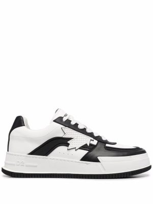 Dsquared2 Sneakers met logopatch - Wit