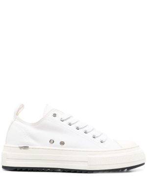 Dsquared2 Sneakers met plateauzool - Wit