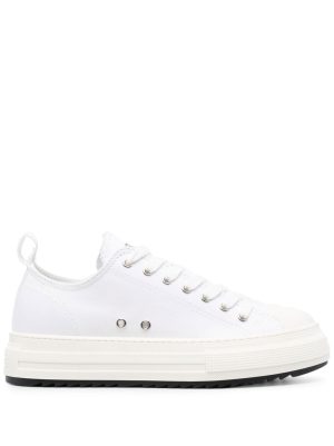 Dsquared2 low-top flatform sneakers - Geel