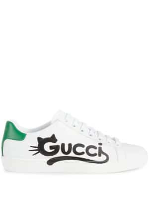 Gucci Ace low-top sneakers - Wit