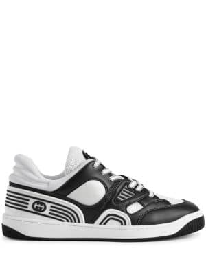 Gucci Basket low-top sneakers - Zwart