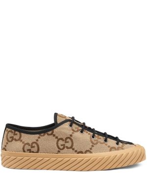Gucci Maxi GG low-top sneakers - Beige