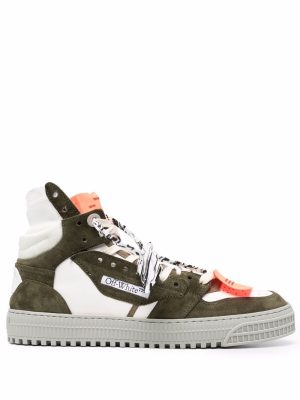 Off-White Court 3.0 high-top sneakers - Groen