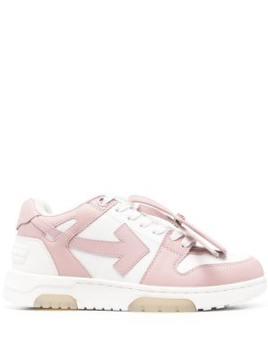 Off-White Out Of Office low-top sneakers - Roze