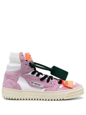 Off-White Sneakers met logopatch - Roze