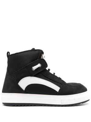 Dsquared2 Tweekleurige sneakers - Zwart