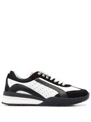 Dsquared2 low-top lace-up sneakers - Zwart