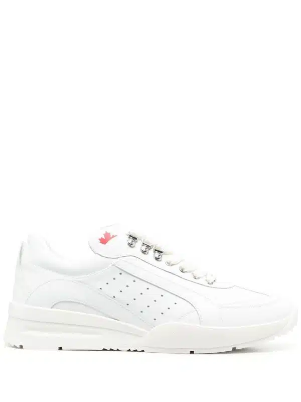 Dsquared2 side-stripe low-top sneakers - Wit