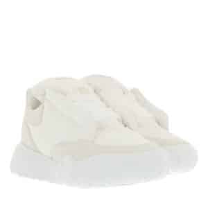 Alexander McQueen Sneakers - Oversized Sneakers Fabric in white