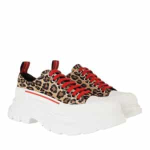 Alexander McQueen Sneakers - Thread Slick Sneakers Suede in multi