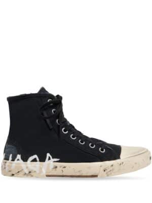 Balenciaga Paris high-top sneakers - Zwart