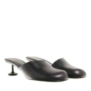 Balenciaga Sneakers - Lady Mule Soft Leather Black in black