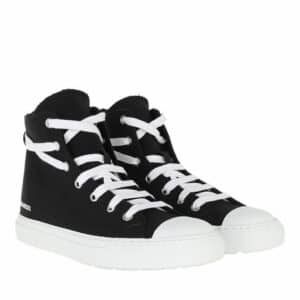 Dsquared2 Sneakers - Logo Print Lace Up Sneaker in black