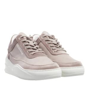 Filling Pieces Sneakers - Low Eva Sky Velvet in silver