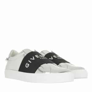Givenchy Sneakers - Mirror Effect Webbing Sneakers Leather in silver