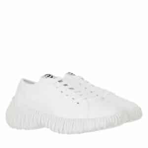 Miu Miu Sneakers - Sneakers Cotton Gabardine in white