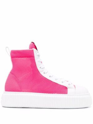 Miu Miu Sneakers met colourblocking - Roze
