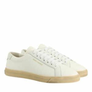 Saint Laurent Sneakers - Andy Low Top Sneakers in white