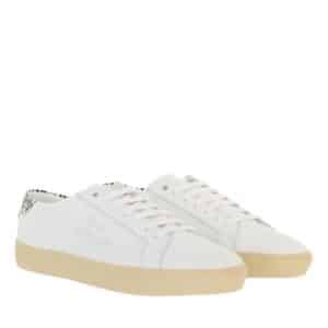 Saint Laurent Sneakers - Signat Sneakers Leather in white