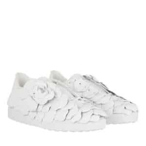 Valentino Garavani Sneakers - Rose Sneakers Leather in white