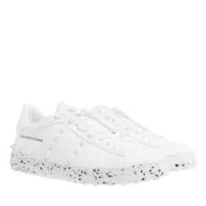 Valentino Garavani Sneakers - Sneaker Leather Rockstud in white