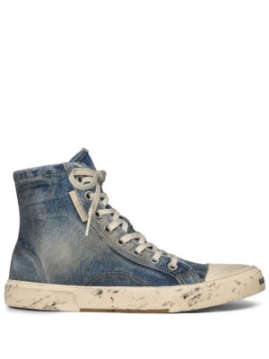 Balenciaga Paris high-top sneakers - Blauw