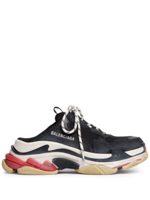 Balenciaga Triple S muiltjes sneakers - Zwart