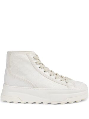 Gucci GG high-top sneakers - Wit